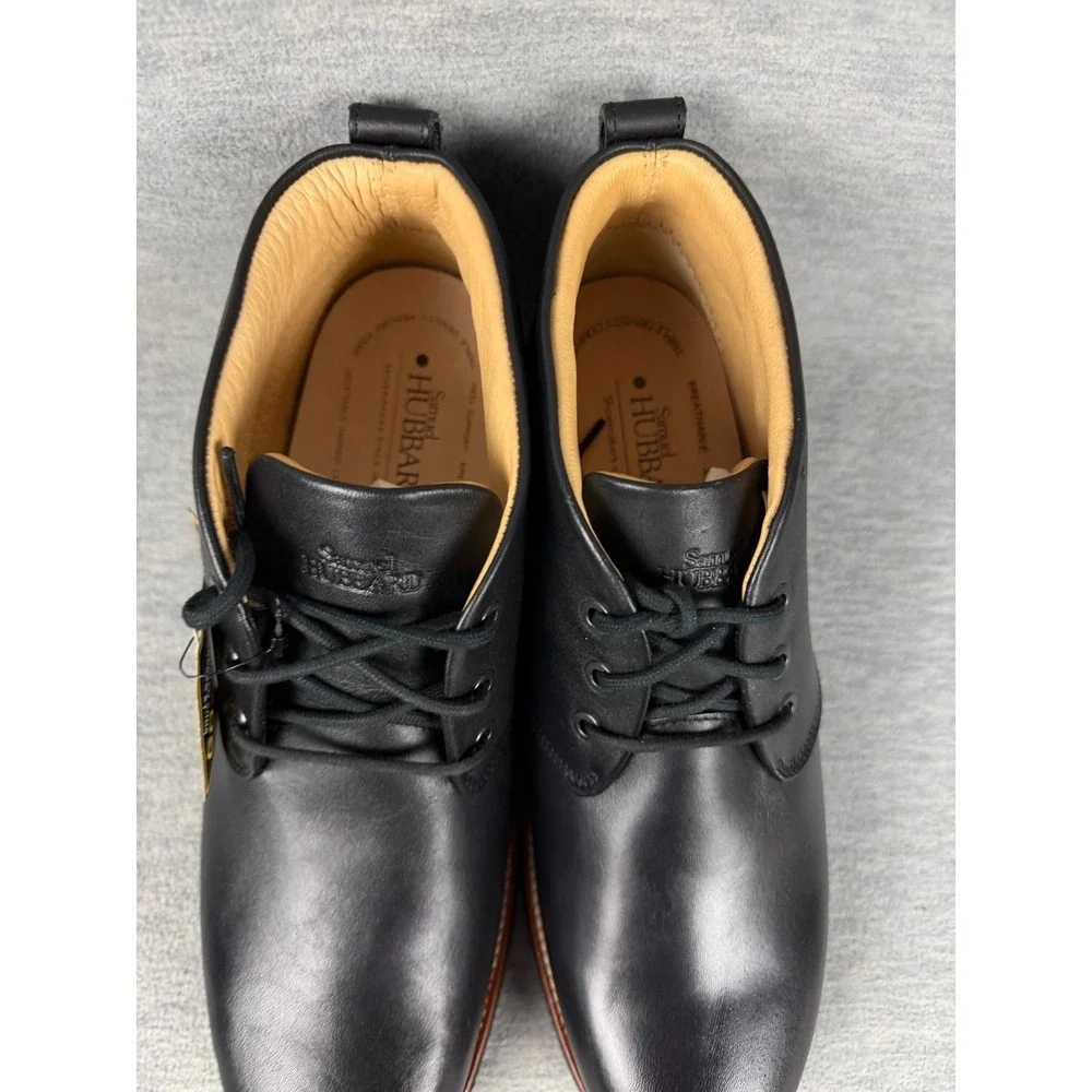 Samuel Hubbard Rainy Day Re-Boot GTX Chukka Mens 9.5 M Black Leather Boots